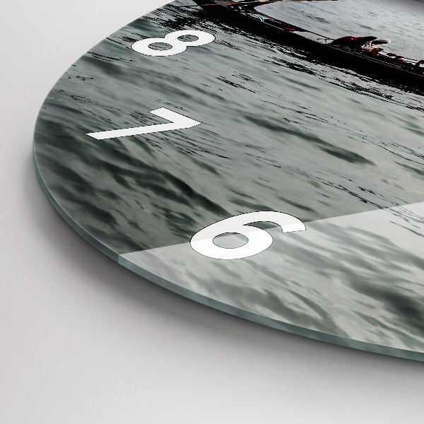 Reloj de pared redondo Góndola de Venecia