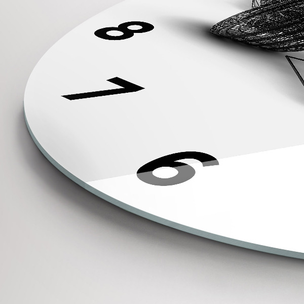 Reloj redondo pared Estructura del coche de F1