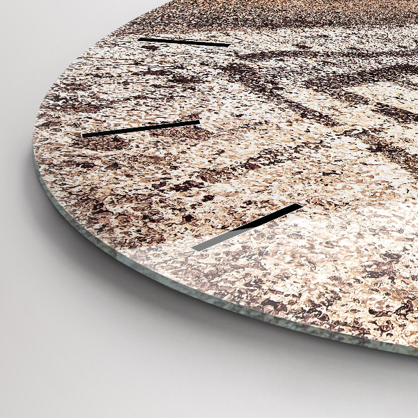 Reloj de cristal redondo Ruta 66 EE.UU.