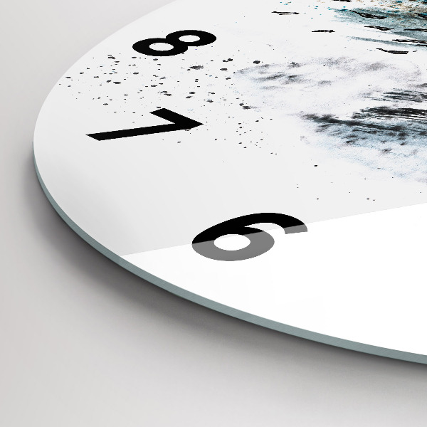 Reloj redondo pared Capitán de barco con prismáticos