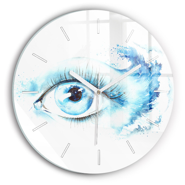 Reloj redondo pared Ojo marino
