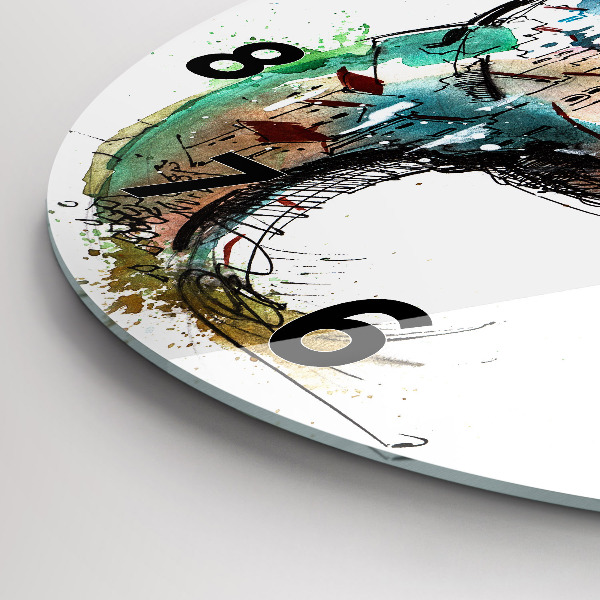 Reloj de pared redondo Reloj suizo