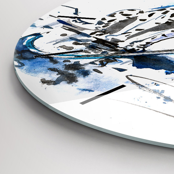 Reloj de pared redondo Dálmata y paraguas