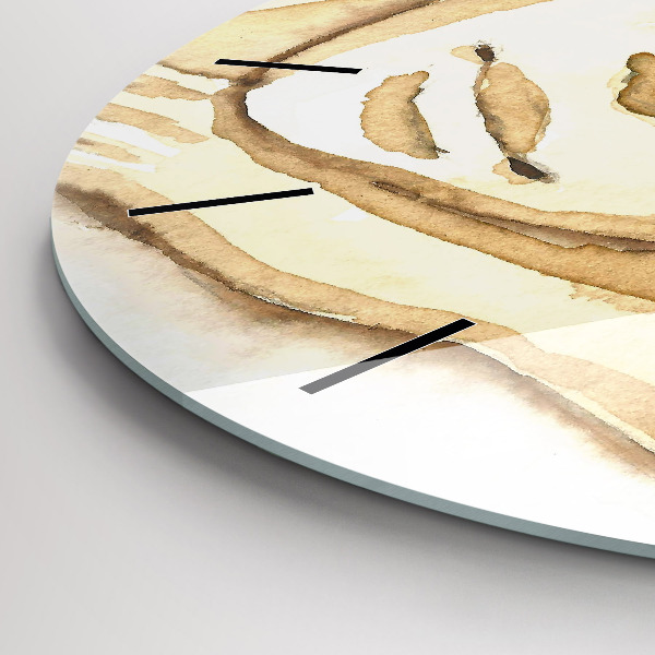 Reloj de pared redondo Retrato de mujer