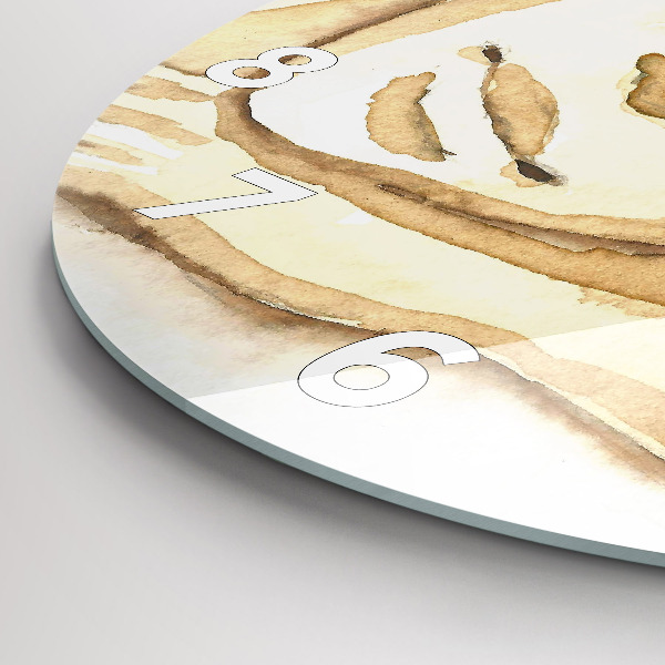 Reloj de pared redondo Retrato de mujer