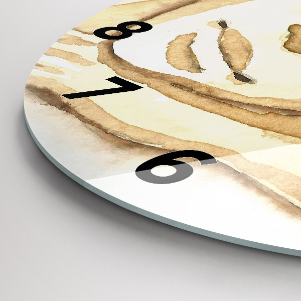 Reloj de pared redondo Retrato de mujer