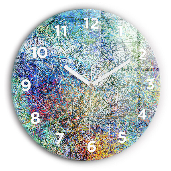Reloj de cristal redondo Abstracto - Emociones