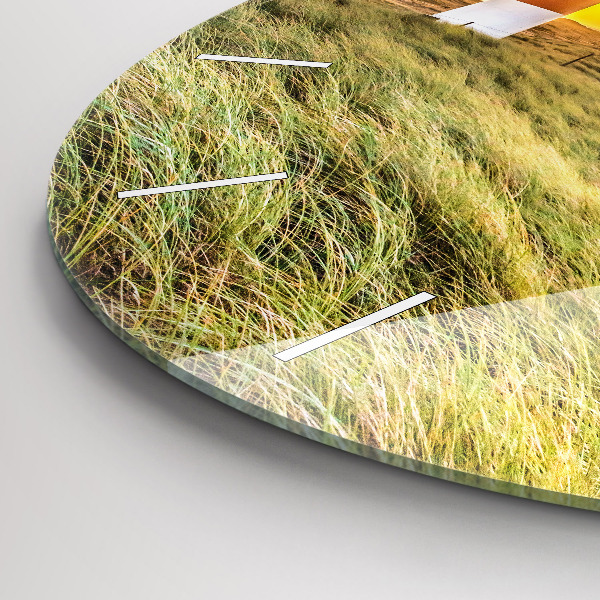 Reloj de cristal redondo Faro