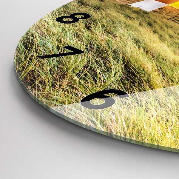 Reloj de cristal redondo Faro