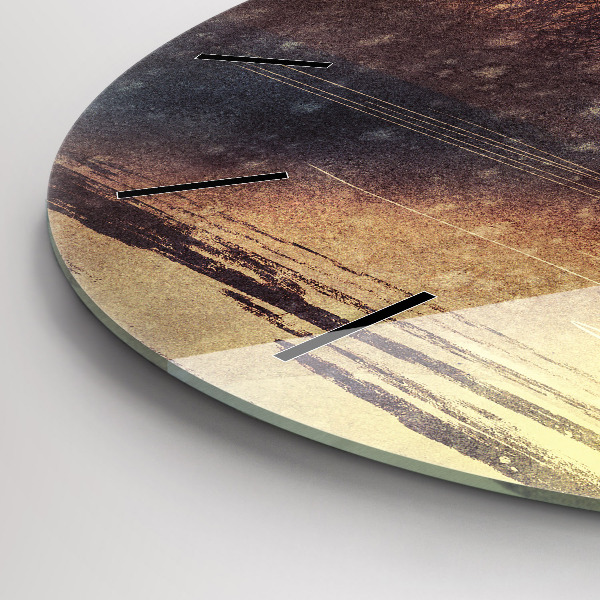 Reloj redondo pared Mujer con paraguas