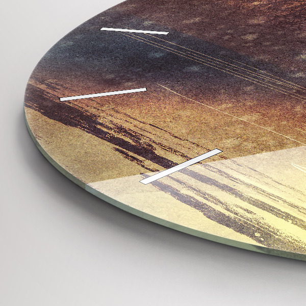 Reloj redondo pared Mujer con paraguas