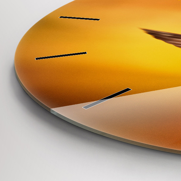 Reloj redondo pared Pájaro colibrí