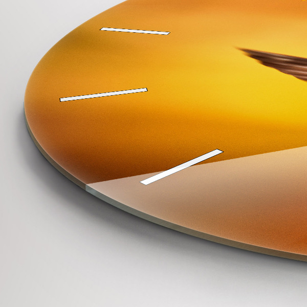 Reloj redondo pared Pájaro colibrí