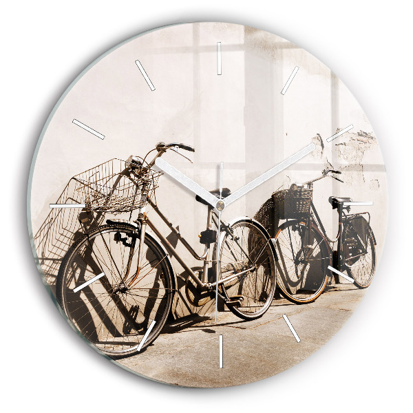 Reloj redondo pared Bicicleta italiana