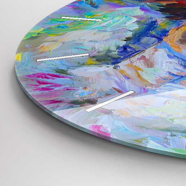 Reloj redondo pared Bailarina pintada