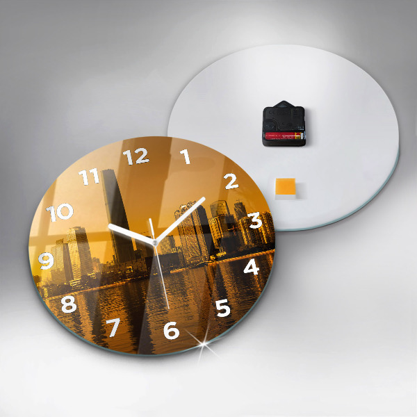 Reloj de pared redondo Río Zhujiang