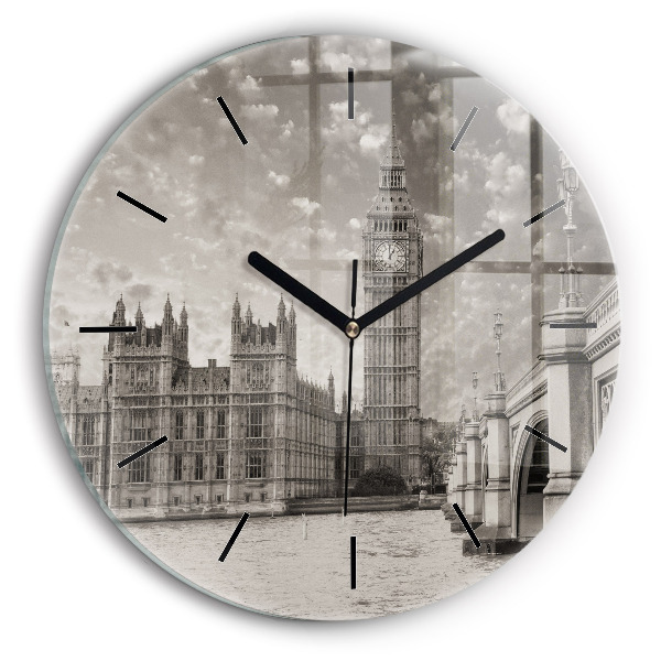 Reloj de cristal redondo Londres Inglaterra Big Ben