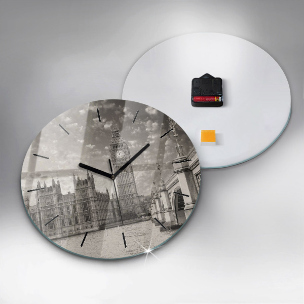 Reloj de cristal redondo Londres Inglaterra Big Ben