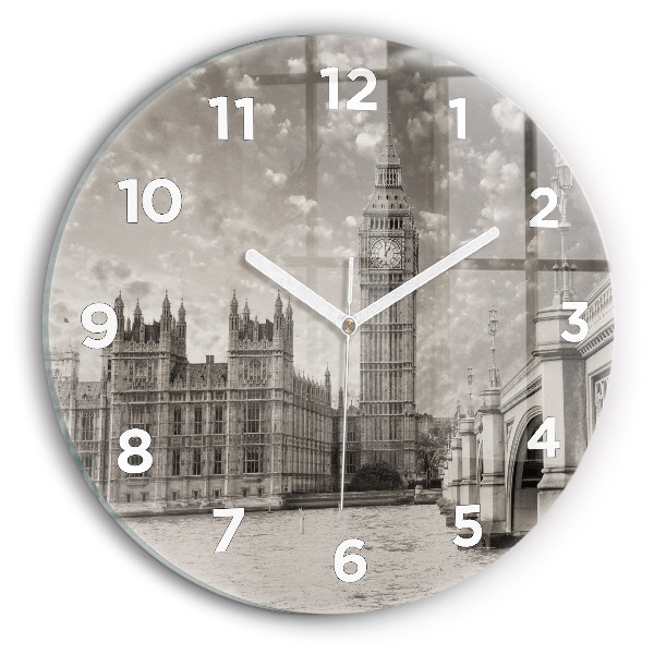 Reloj de cristal redondo Londres Inglaterra Big Ben