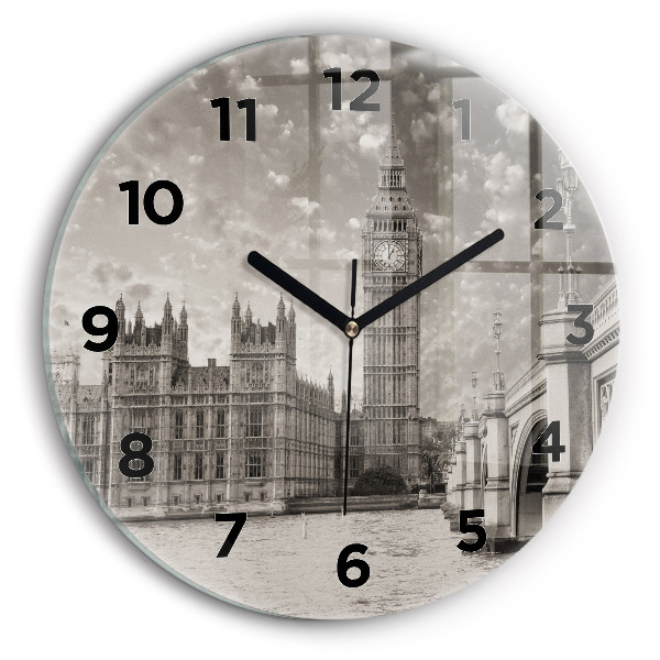 Reloj de cristal redondo Londres Inglaterra Big Ben