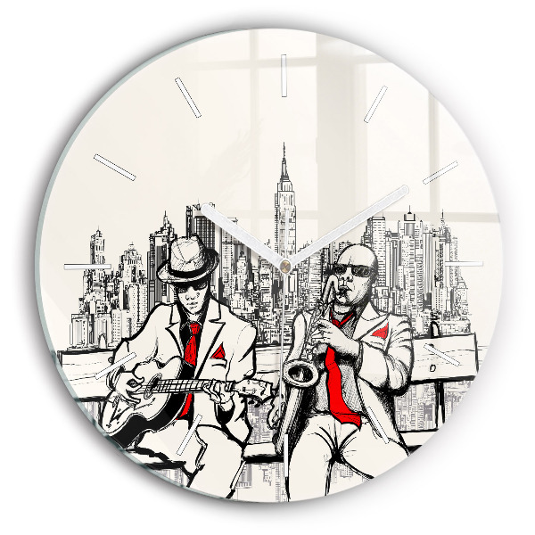 Reloj redondo pared Jazz en Nueva York