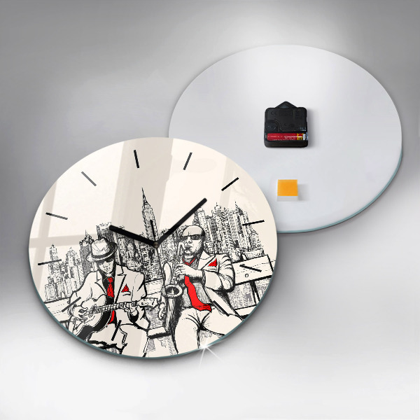 Reloj redondo pared Jazz en Nueva York