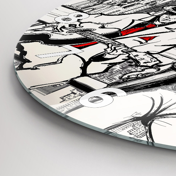 Reloj redondo pared Jazz en Nueva York