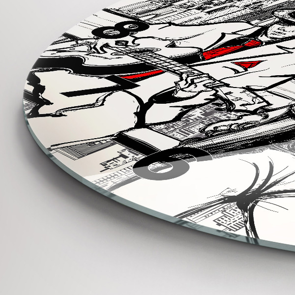 Reloj redondo pared Jazz en Nueva York