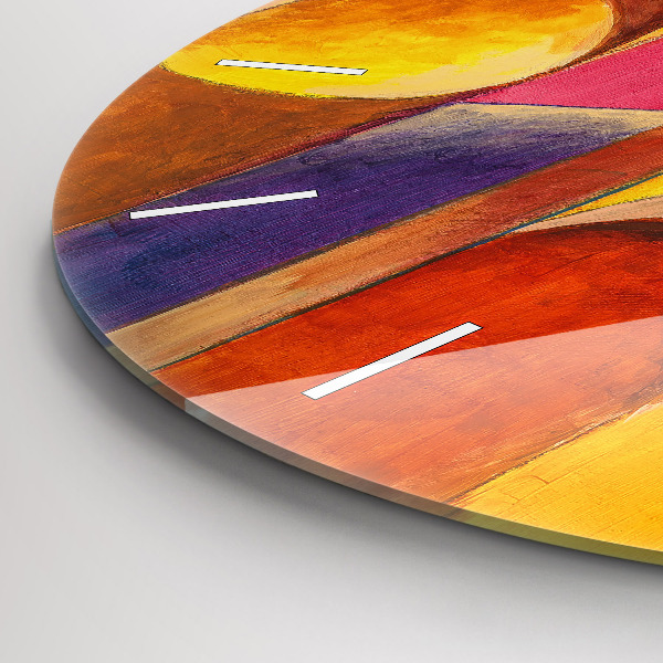 Reloj redondo pared Arte Decoración Abstracción