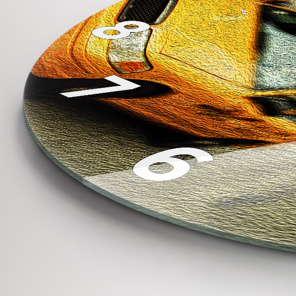 Reloj de pared redondo Taxis de Nueva York