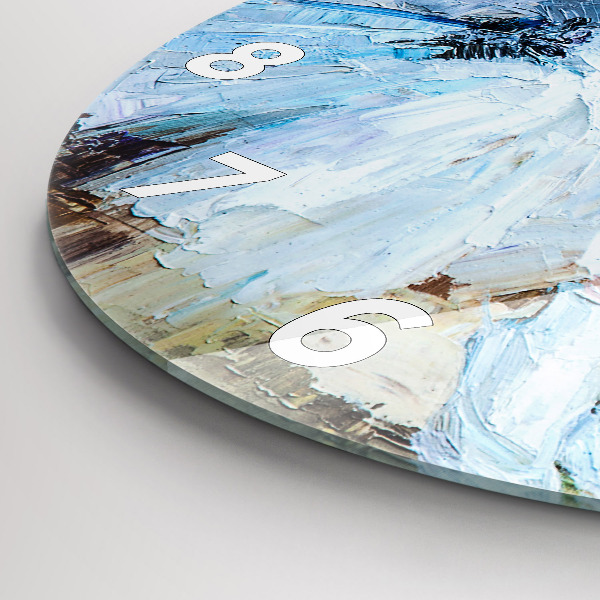 Reloj de pared redondo Jóvenes bailarinas