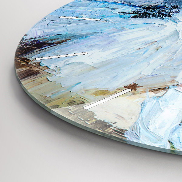 Reloj de pared redondo Jóvenes bailarinas