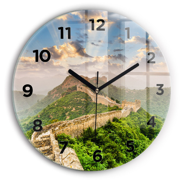 Reloj redondo pared Gran Muralla China