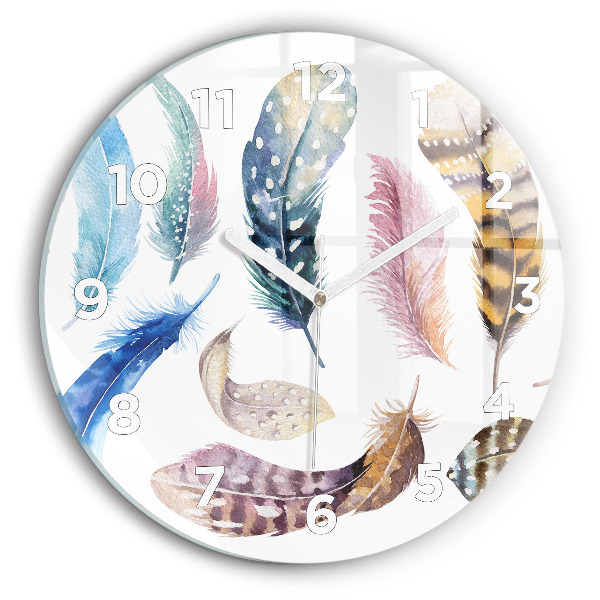 Reloj de cristal redondo Ilustración de arte retro