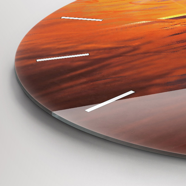 Reloj de pared redondo Caballero con espada