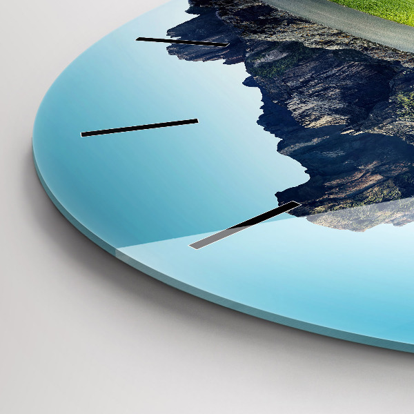 Reloj redondo pared Isla voladora