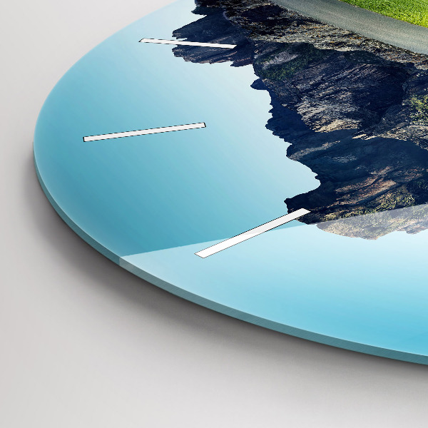 Reloj redondo pared Isla voladora