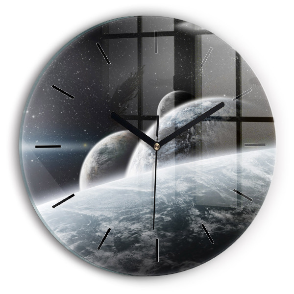 Reloj redondo pared Cosmos Planetas