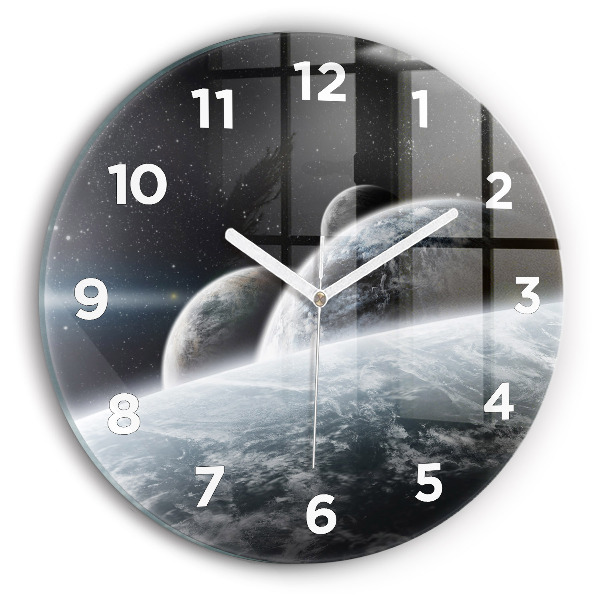 Reloj redondo pared Cosmos Planetas