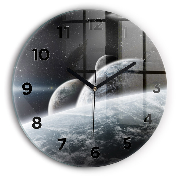 Reloj redondo pared Cosmos Planetas