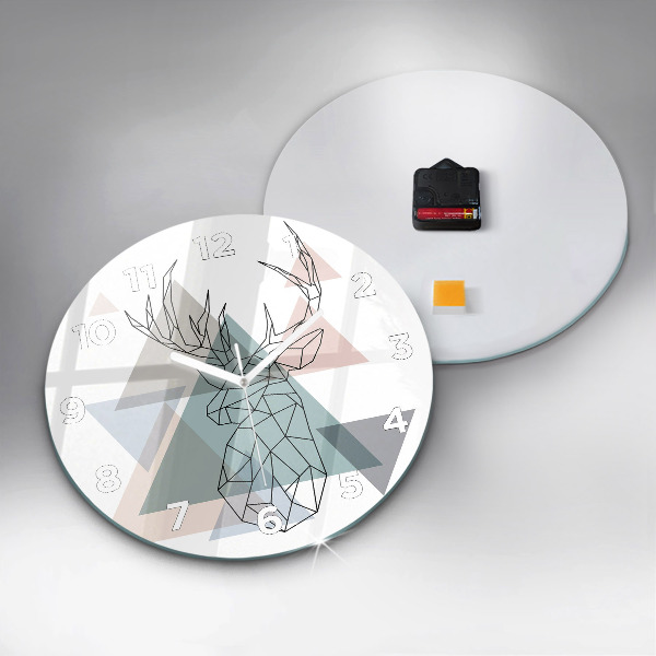 Reloj redondo pared Reno estilo escandinavo