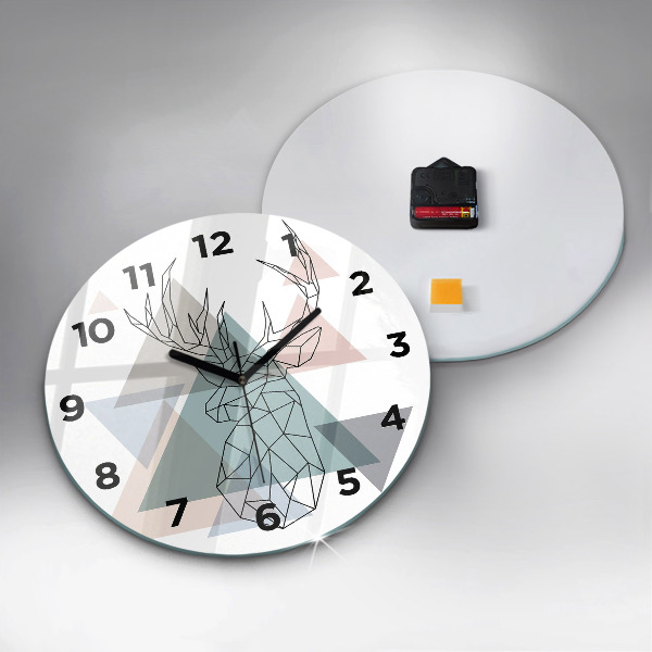 Reloj redondo pared Reno estilo escandinavo