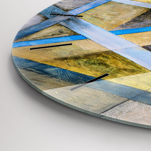 Reloj redondo pared Pintura impresionista