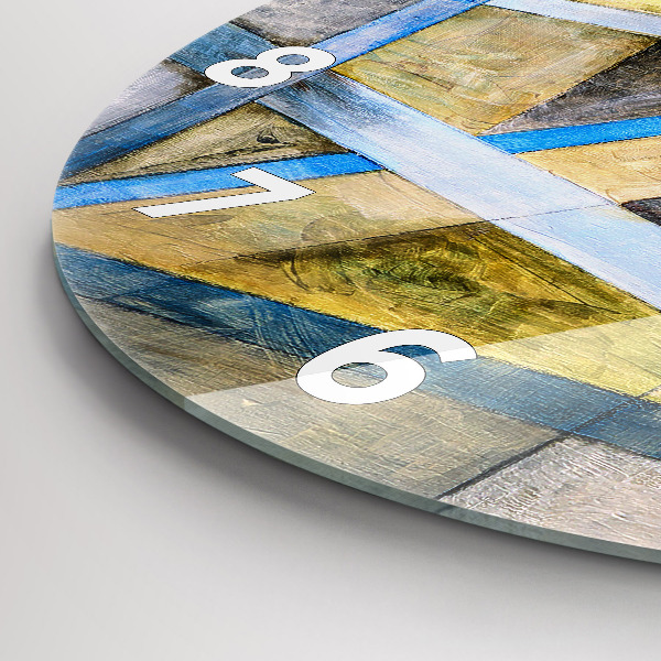 Reloj redondo pared Pintura impresionista