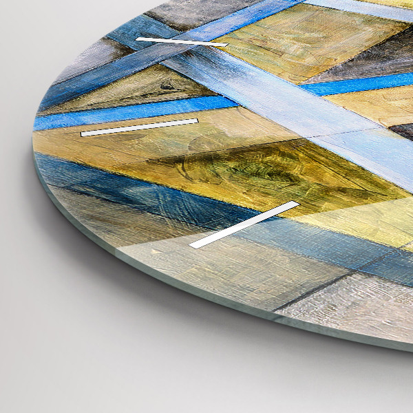 Reloj redondo pared Pintura impresionista