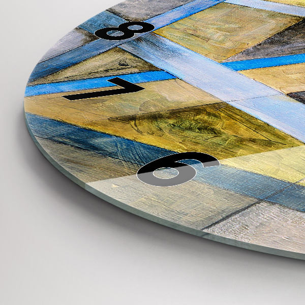 Reloj redondo pared Pintura impresionista