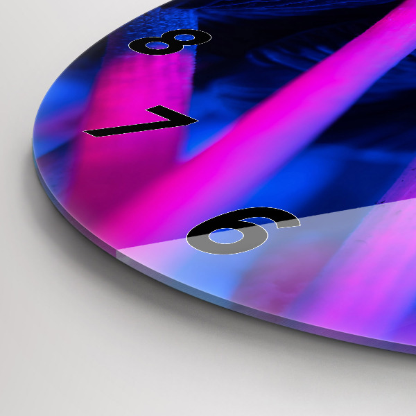 Reloj redondo pared Setas mágicas en colores