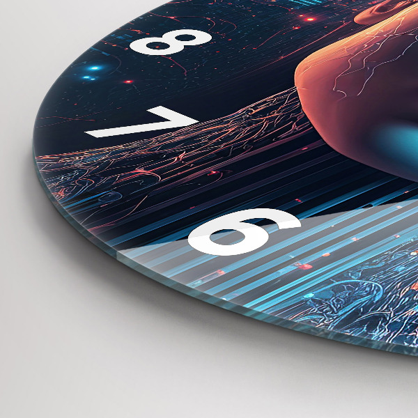 Reloj redondo pared Inteligencia artificial