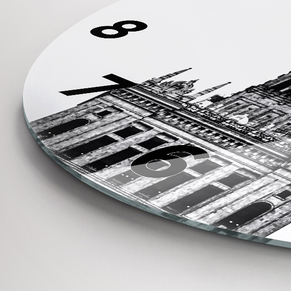 Reloj de cristal redondo Palacio de la Cultura y la Ciencia