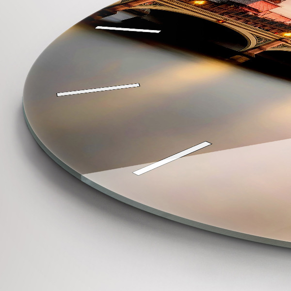 Reloj de cristal redondo Big Ben, horizonte de Londres